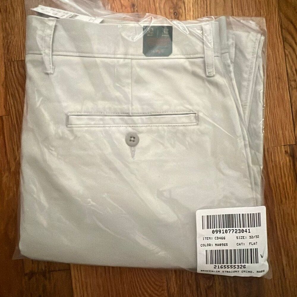J. Crew Broken-in Straight chino pant in Stone NWT size 32/32 - Picture 7 of 7